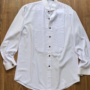Men's tuxedo shirt